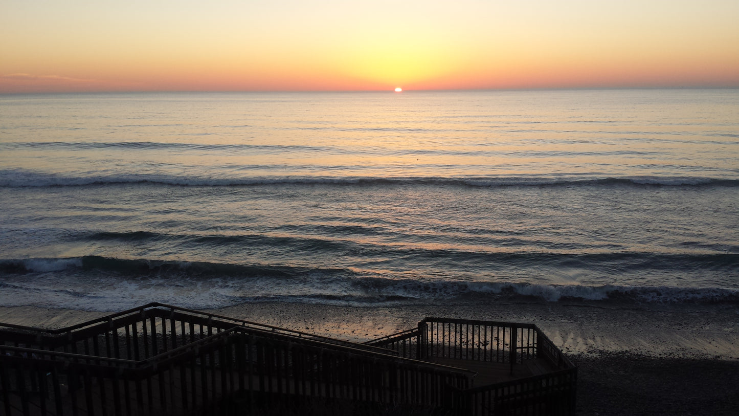 Sunsets of South Carlsbad State Beach, Carlsbad, California Cards