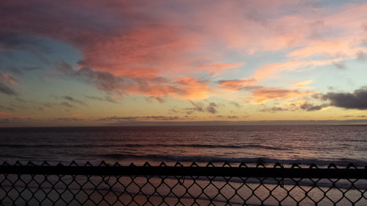 Sunsets 2 South Carlsbad State Beach, Carlsbad, California Cards